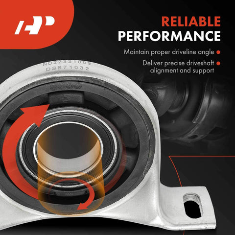 Drive Shaft Center Support Bearing For Mercedes Sprinter 3 5 T 3 T 4 6 T 5 T And Volkswagen Crafter 30 35 30 50 Carrier Bearing Direct Fit Heavy Duty Replacement - close-up view