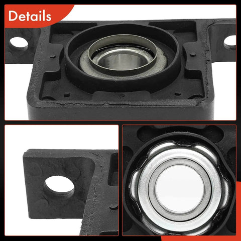 Close-up of Driveshaft Center Support Bearing Carrier For Dodge Ram 1500 2500 3500 1994 To 2003 And GM SUVs, showing mounting holes.