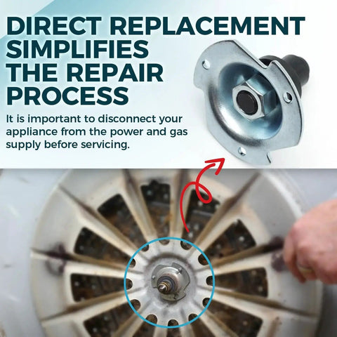 Drum Support Shaft And Bearing Assembly Replacement For GE Hotpoint Kenmore Dryers focuses on easy installation process.