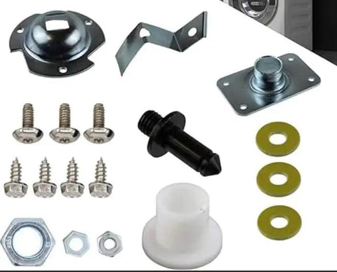 Dryer Drum Rear Bearing Sleeve Kit WE25X205 WE25M40 AP2619102 PS267583 Replacement Part with screws and components