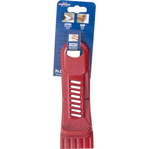 Drywall Panel Lifter, Drywall Rasp, Drywall Tool with Built-In Bottle Opener, Lightweight, Non-Clogging Rasp, Door Hanging Tool, PL589