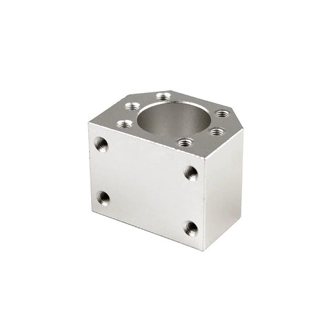 ✝️ DSG16H Nut Housing Seat Ball Screw Mount Bracket Holder 28mm Dia for SFU1605 CNC Machine Parts, Silver (S38013G7JS115ZF39OG95Y)