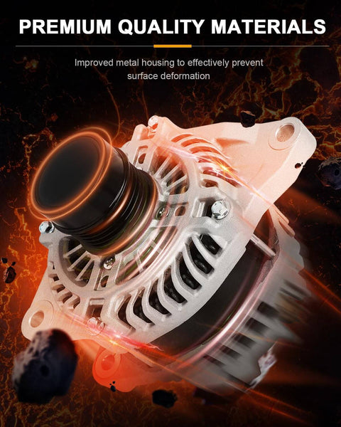 Durable Alternator Replacement For Dodge Journey 2.4L 2009 Through 2019, 3.5L 2009 Through 2010, And 3.6L 2011 in premium metal housing