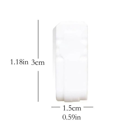 Dimensions of a 10 Pack Sealing Clip Zipper With Sliding Grip Airtight Vacuum Storage Bags Seals For Fresh Food Space Saving Organization