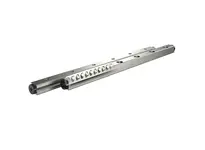 Anti Creep Crossed Roller Linear Guide CRW3-125C17, Single Slide Unit with C-Lube, metal slim-profile, front view