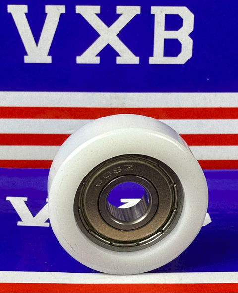 Plastic Bearing POM3x12x3ZZ White Bearing