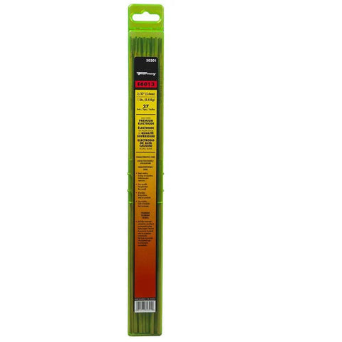 E6013 Welding Rod 3/32 Inch 1 Pound All Position Arc Weld Rod For Easy, Smooth Beads With Low Spatter Forney 30301 package