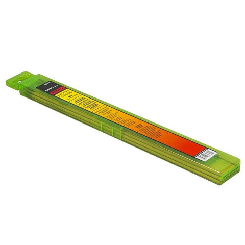 E6013 Welding Rod 3/32 Inch 1 Pound All Position Arc Weld Rod in original green packaging with label visible, Forney 30301