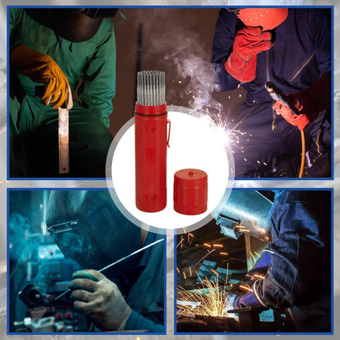 All Position E7018 Low Hydrogen Welding Rods For AC DC Welding 3 32 Inch 5 Pound Moisture Proof Storage Tube in welding scenes