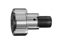CFE10VBR single bearing eccentric collar metric cam follower, full complement high carbon steel crowned outer ring ball bearing