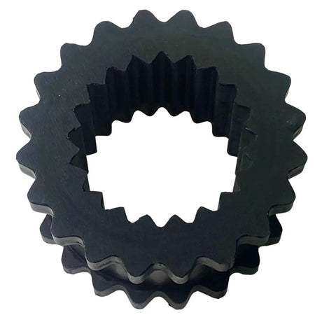 Elastomer Coupling Sleeve 8JE for S Flex Gear Drives delivers reliable vibration damping and smooth torque transfer, black gear shape.