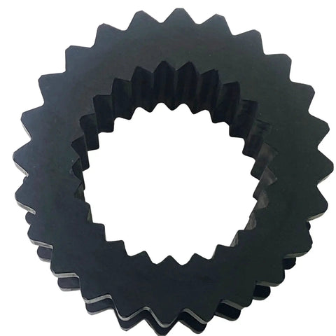 Elastomer Sleeve for S-Flex Gear Systems delivers torque transfer and shock damping in rotating drives, side view.