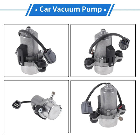 Electric Brake Vacuum Pump For Cadillac CTS 2008 To 2014 And STS 2008 To 2011 Camaro 2010 To 2015 Caprice silver aluminum pump