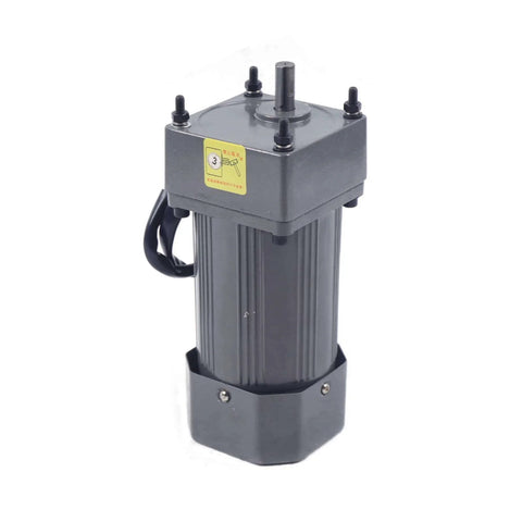 Electric Gear Motor 110V 90W 5K Electric Single-Phase High Torque AC Gear Reducer Motor with Speed Controller, front view