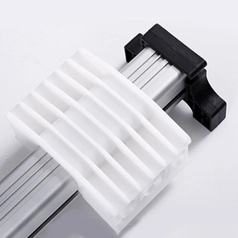 Banapoy white plastic actuator slider block on aluminum rail for power recliner lift chairs