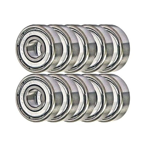 Electric Motor Quality 608ZZ 8x22x7mm EMQ Ball Bearing Pack of 10 - VXB Ball Bearings