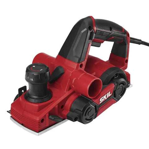 6.5 Amp Electric Planer Three And A Quarter Inch Wide Corded Planer with dual chip exhaust for home shops and furniture projects