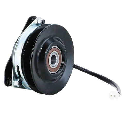 Electric PTO Clutch Replacement New for Ariens Gravely 4387900 with pulley and connector view