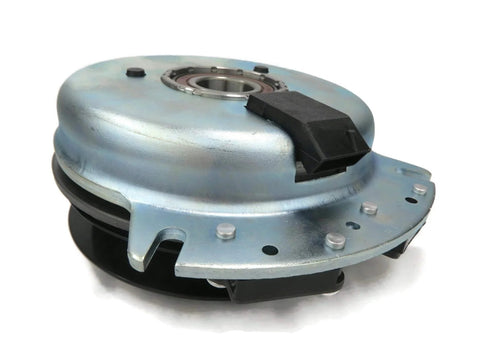 Side view of Electric Pto Clutch-Warner 5218-6 [ste][255-419], showcasing metal housing and components.