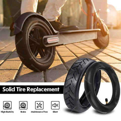 8.5 Inches Electric Scooter Tires 50/75-6.1 Compatible for Gotrax Gxl V2/M365/Pro/1S, solid tire replacement on scooter