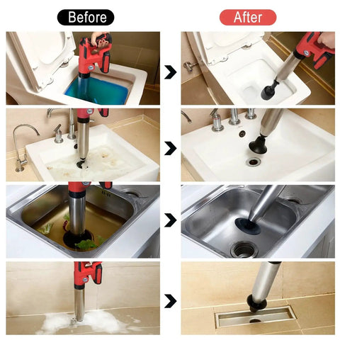 Electric Toilet Plunger With Dedicated Storage Box That Clears Clogs In About Two Minutes No Plumber Needed demonstration