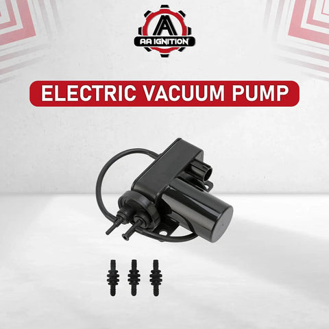 Electric Vacuum Pump For Diesel Trucks That Need Beefed Up Vacuum For Brakes, Air Conditioning And 4WD displayed on white background