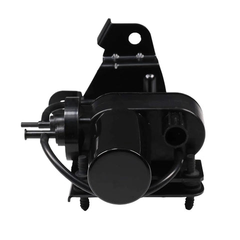 Front view of Electric Vacuum Pump Replacement 904-214 for Dodge Ram 2500 3500 5.9L 2003 2004, Ford F250 F350 1999-2010 with sensor.