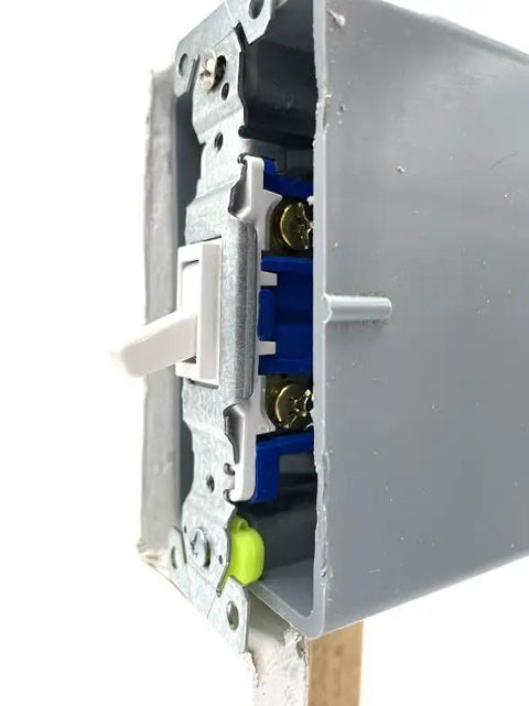 Pro Grade Caterpillar Style Spacers For Loose Outlets And Tile Backsplash 200 Piece Kit By Spacer N Shim DIY Friendly Supports Switch And Receptacle In Electrical Box Foldable And Adjustable USA Made installed in electrical box
