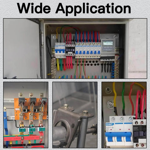 Electrical cabinet showcasing two pack NPT three quarter inch waterproof stainless steel cable glands for 13 to 18 millimeter cables.