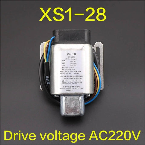 Built Tough Electromagnet XS1 28 For Elevator Speed Limiter Travel Switch DC24V One Piece Industrial Magnet With AC220V Compatibility