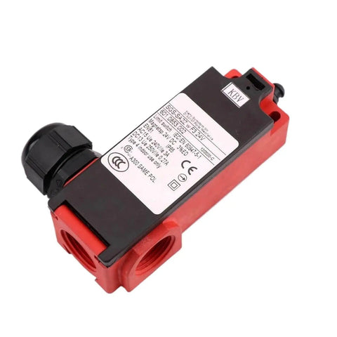 Red and black Elevator Speed Limiter Safety Reset Switch For Industrial Use 24V D-32457 Compatible With SGS SA2ZWF3 601.0853.002
