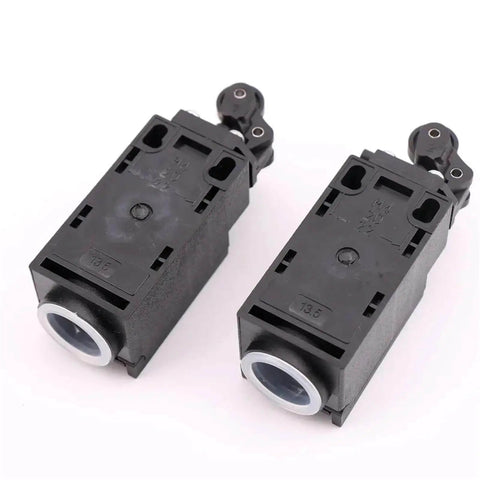 Pro Grade Elevator Speed Limiter Buffer And Tension Wheel Switch With Manual Reset And Automatic Reset Wheel Equipped TR236 11Yr ZR231 11Yr Industrial Replacement Part For Safe Lift Control, black, close-up.