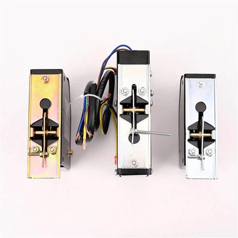 Elevator Speed Limiter Safety Switch Electromagnetic KG115-02 KG115-03 EL-1375 front view showing heavy-duty metal casing and wiring.