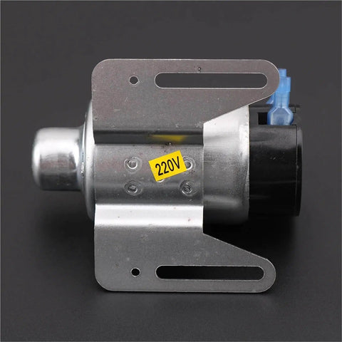 Side view of 1 Piece Elevator Speed Limiter Travel Switch With AC Electromagnet XS1-25, rugged metal design, 220V label