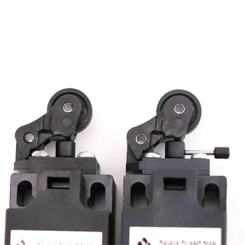 Front view of Elevator Speed Limiter Buffer Tension Wheel Switch With Manual And Automatic Reset Heavy Duty Wheel Assembly