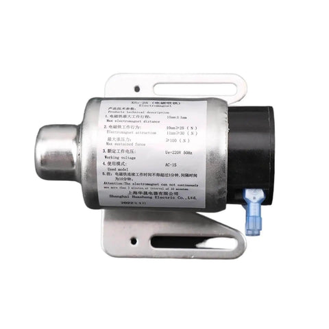 1 Piece Elevator Speed Limiter Travel Switch With AC Electromagnet XS1-25, shown with rugged metal design and mounting plate