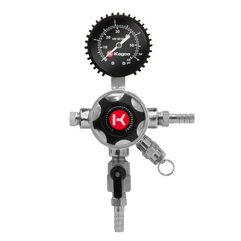 Elite Series Secondary Regulator For Multi Keg Draft Systems From Kegco Letting You Run Two Or More Kegs Off One CO2 Tank