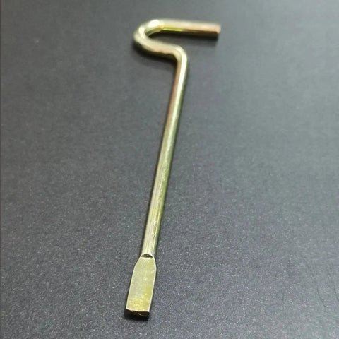 Emergency Keys for Interior Privacy Doors Ten Pack Compatible with Bedroom and Bathroom Levers and Knobs