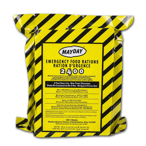Emergency food ration for 72 Hour Emergency Go Bag For One Person 3 Day Survival Kit With First Aid Kit Survival Blanket Emergency Food Pack
