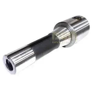 Three Quarter Inch End Mill Adapter Holder For R8 Bridgeport Shanks Pro Grade Heavy Duty Hardened And Ground with visible bore