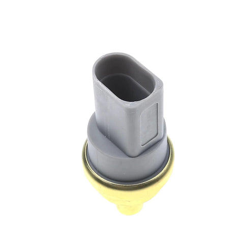 Engine coolant temperature sensor, gray plastic body with brass sealing ring, for Audi and VW group vehicles