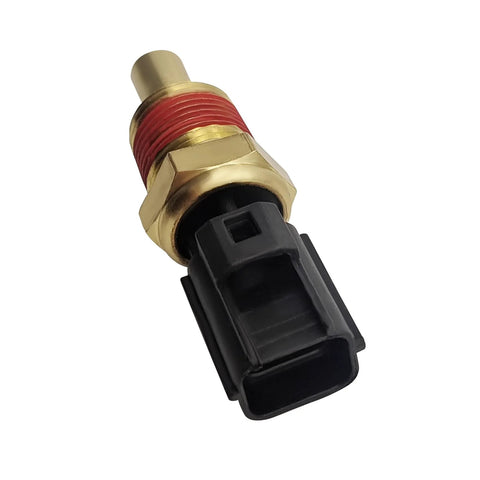 Middrivr engine coolant temperature sensor with brass body and black plastic connector