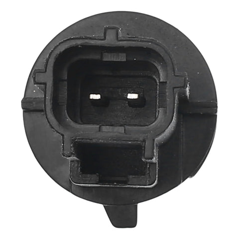 Engine coolant temperature sensor connector, A-Premium, black plastic housing with 2-pin terminals