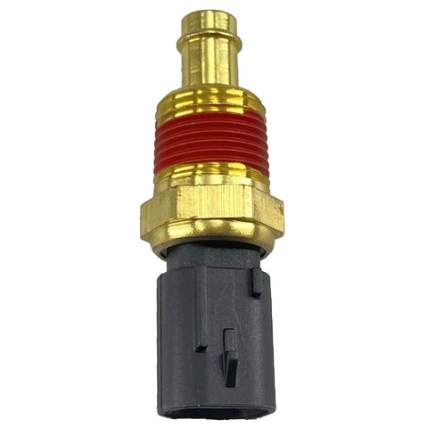WEITARI engine coolant temperature sensor with brass threaded body, red silicone sleeve, black plastic connector