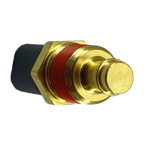 WEITARI engine coolant temperature sensor with brass body, red sealant, and black connector