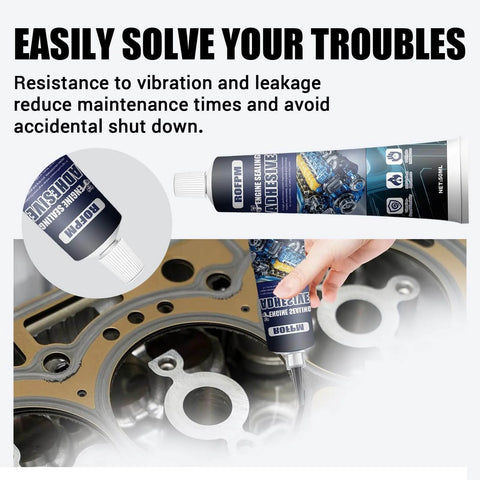 Oil Resistant Engine Silicone Sealant Gasket Maker, Sensor Safe And Flexible RTV Sealant For Engine Gaskets, application