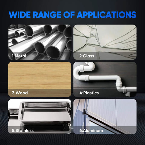 Image showing materials bonded by Heavy Duty Epoxy Adhesive For Metal, Plastic, Ceramic, Wood And Glass, Waterproof, Sets In Five Minutes
