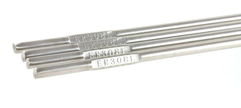 Pro Grade ER308L TIG Stainless Steel Welding Rod For 304L And 308L Welds, 36 Inch Long By 0.035 Inch Diameter, 2 Pound Pack