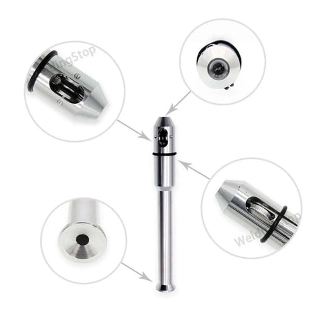 Close-up views of Ergonomic TIG Welding Finger Feeder for Precise Wire Feed and Safer Filler Metal No Fuss Pencil Style Wire Tool for TIG Welders
