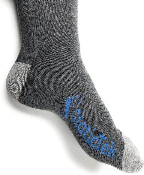 ESD Anti Static Socks For Work Unisex Static Dissipative Safety Socks for cleanrooms, labs, and electronics, universal fit, grounding ready